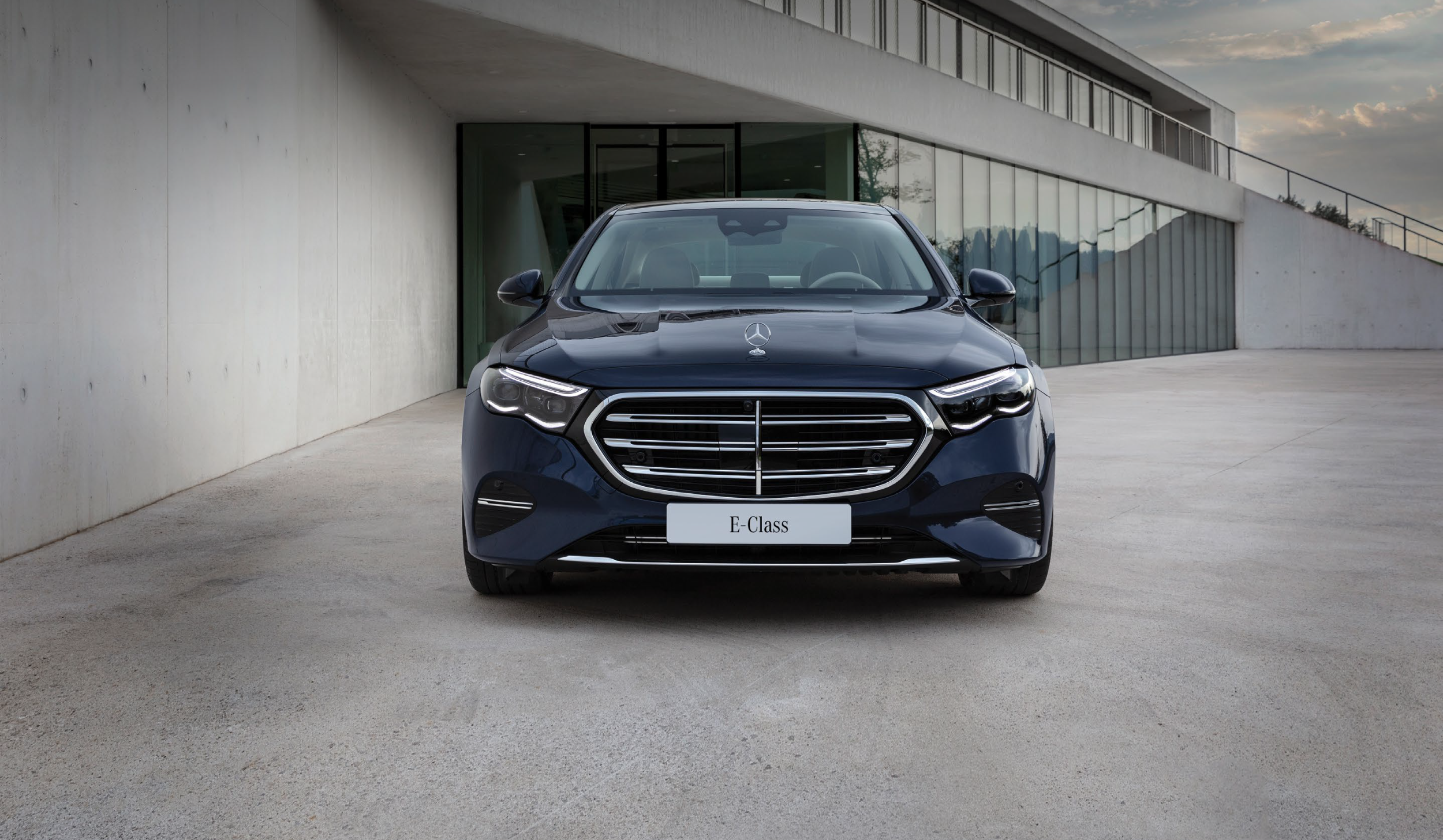 Mercedes Classe E — illustration de la gamme berline